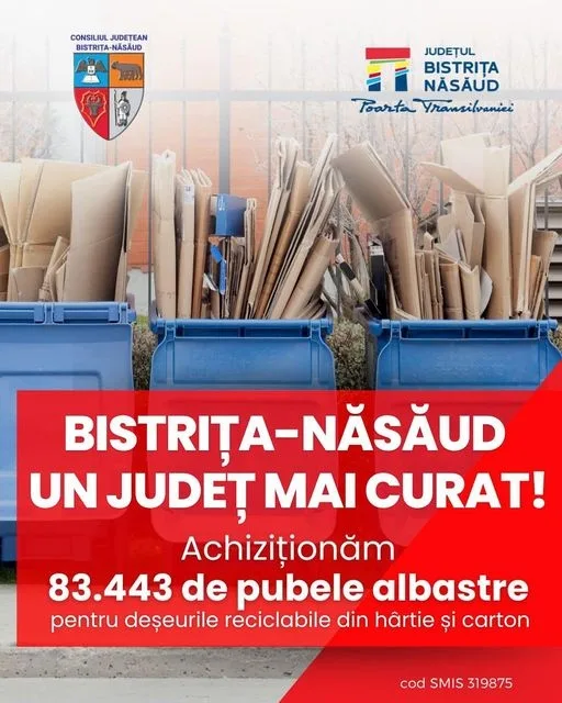 Dezvoltarea și Modernizarea SMI al deșeurilor din Județul Bistrița-Năsăud – etapa II