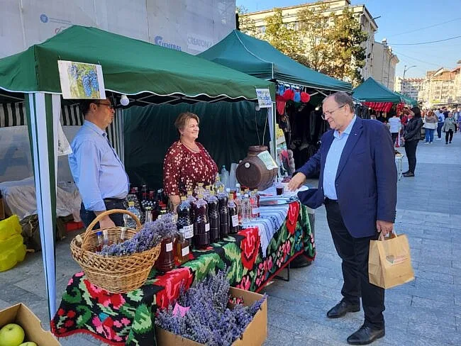 Gheorghe Flutur, la Târgul de Toamnă ”Produs în Bucovina”