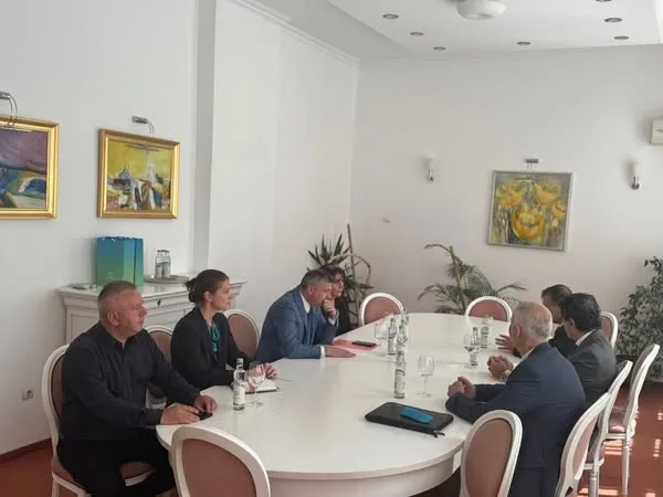 Delegație spaniolă la sediul Consiliului Județean Caraș-Severin