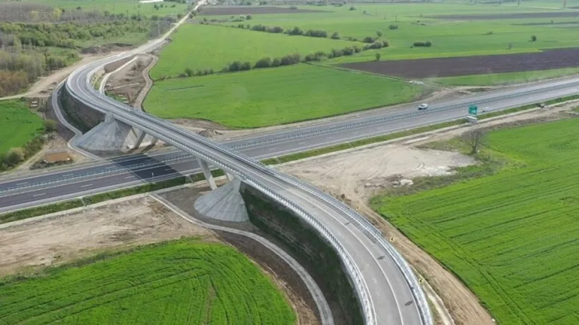 Sectorul de autostradă care leagă A2 și A1 pe lângă București va fi deschis circulației începând de luni
