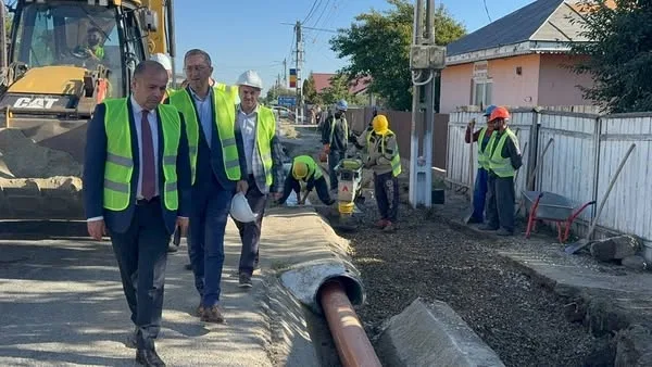 Extindem și modernizăm rețelele de apă și canalizare în Vrancea