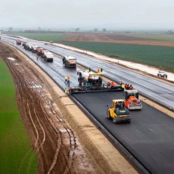 Stadiul lucrărilor la Autostrada Transilvania din Bihor