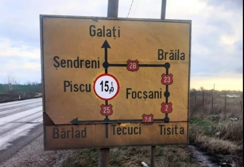Avertisment pentru șoferi: pod degradat pe DN 25 în județul Galați, restricții impuse de CNAIR