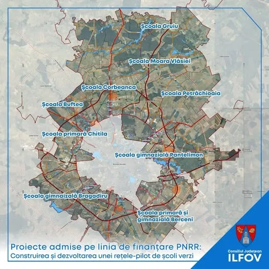„Școli verzi” în Ilfov
