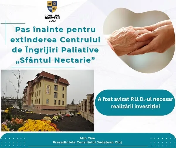 Extindere Centrul de Îngrijiri Paliative „Sfântul Nectarie” din Cluj-Napoca
