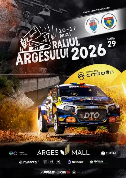 Raliul ARGEȘULUI powered by CITROËN revine în acțiune în luna mai