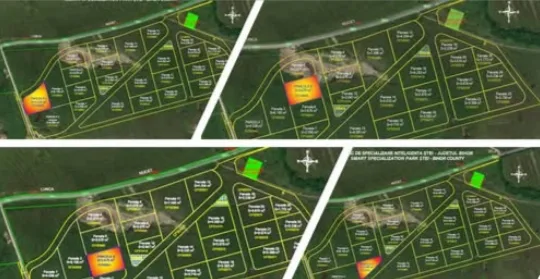 Licitație pentru concesionarea a 4 parcele în Parcul de Specializare Inteligentă Ștei