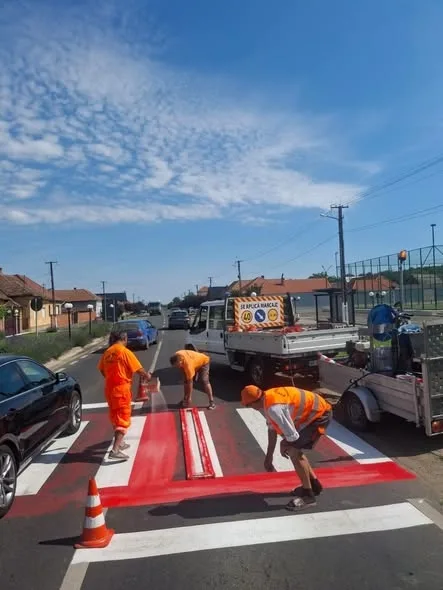Drumurile județene din Arad au intrat în reparații