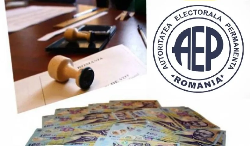 O nouă rundă de subvenții, pentru cheltuielile efectuate, a fost plătită partidelor politice