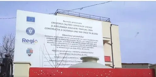 Prima creșă construită în Buzău, după 1990