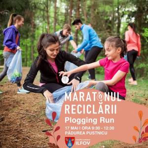 Ilfovul dă tonul – Maratonul Reciclării Plogging EcoTrack, în pădurea Pustnicu