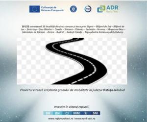 77 de km de drum județean se vor reabilita &icirc;n Bistrița Năsăud cu fonduri europene