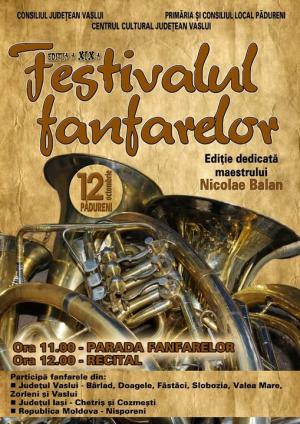 Festivalul Fanfarelor de la Pădureni &ndash; muzica tradiției care unește Vasluiul!