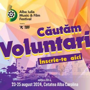 Se caută voluntari pentru Festivalul de film Alba Iulia