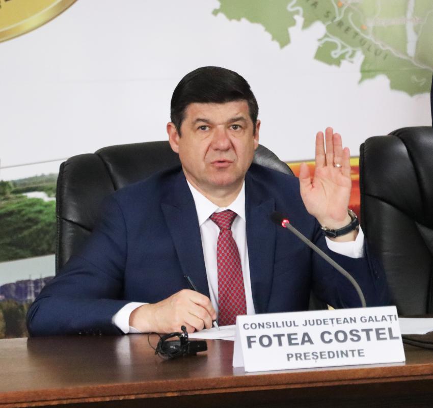 Drum județean modernizat în nordul Galațiului. Costel Fotea: Se asfaltează sectorul Ciureștii Vechi–Cotoroaia