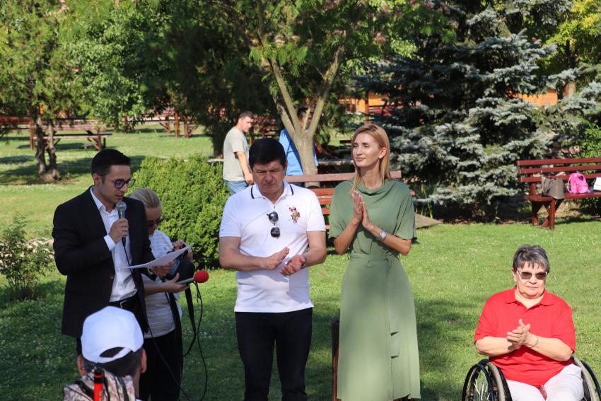 Concurs de pescuit la Balta Zătun pentru persoanele cu dizabilități