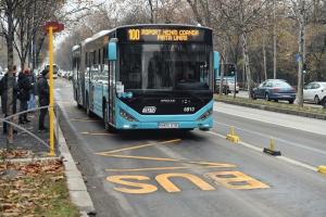 Primăria amenajează benzi unice pentru autobuze și troleibuze &icirc;n Capitală