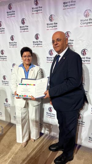 Raed Arafat face o vizită &icirc;n SUA și a participat la World Fire Congress