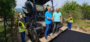 Președintele C.J.GORJ: &bdquo;toate drumurile din comuna Runcu vor fi asfaltate&rdquo;