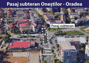 Start pentru construirea primului pasaj rutier subteran dintr-o intersecție din Oradea