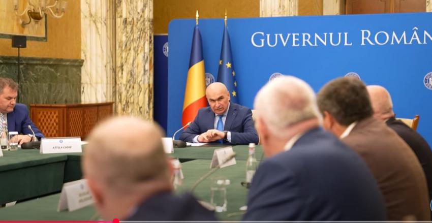 Ilie Bolojan propune plafonarea pensiei în sistemul de justiție la 70% din ultimul salariu net
