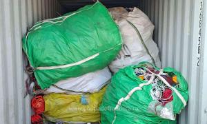 Import ilegal de deșeuri la Marea Neagră. Două containere, &icirc;ntoarse din drum de autorități