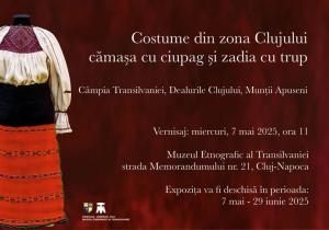 Expoziția „Costume din zona Clujului”