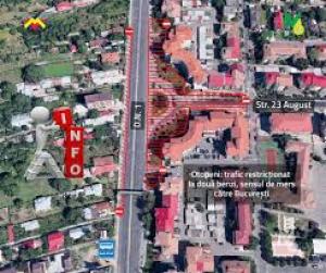 Restricții de trafic pe DN1-Calea Bucureștilor &icirc;n zona Otopeni