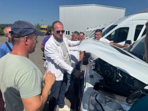 Microbuze electrice pentru elevii judeţului Caraș-Severin