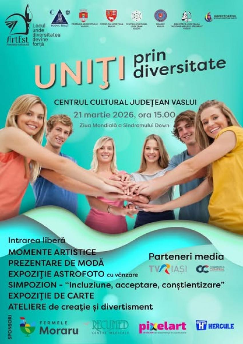 Ziua Mondială a Sindromului Down, marcată printr-o inițiativă comunitară la Vaslui