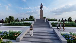 Statuia lui Ioan Vodă cel Viteaz de la Roșcani va fi restaurată cu fonduri aprobate de CJ Galați