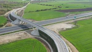 Sectorul de autostradă care leagă A2 și A1 pe lângă București va fi deschis circulației începând de luni