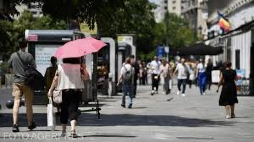 ATENȚIE! Vreme caniculară în Capitală!