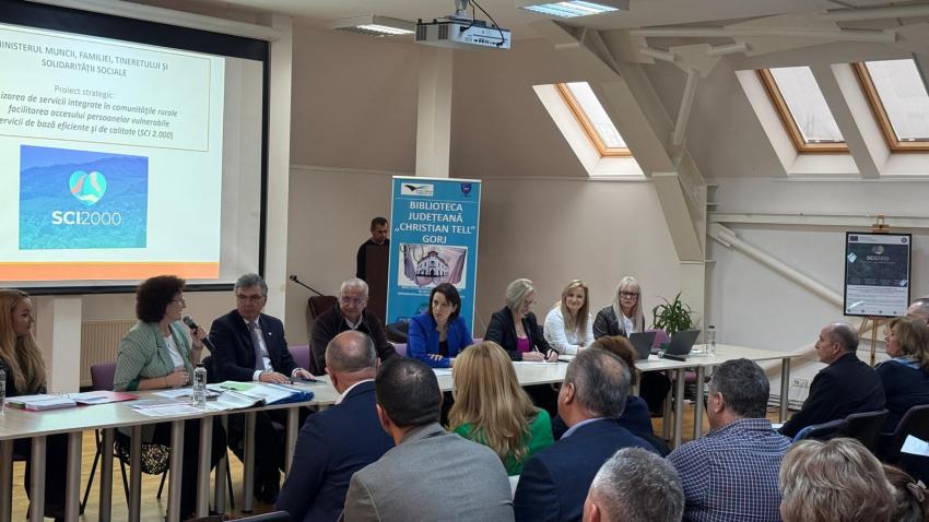 Furnizare de servicii integrate &icirc;n comunitățile rurale din Gorj
