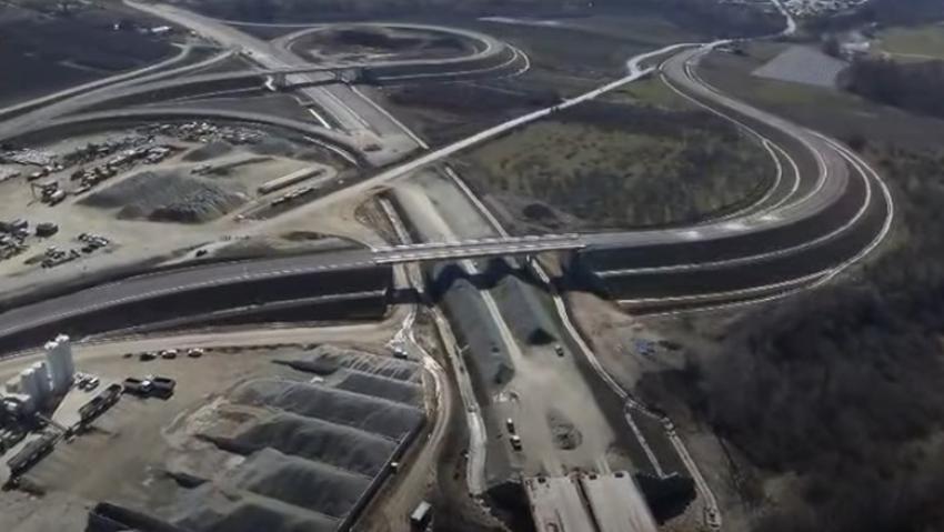 România ar putea inaugura un nou sector de autostradă cu șase luni mai devreme