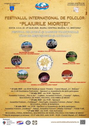 Festivalul internațional de muzică și dans tradițional de la Buzău &ndash; un adevărat spectacol al culorii, ritmului și culturii!