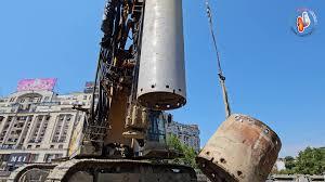 Șantierul din Piața Unirii pentru refacerea Planșeului Unirii, NU SE OPREȘTE!