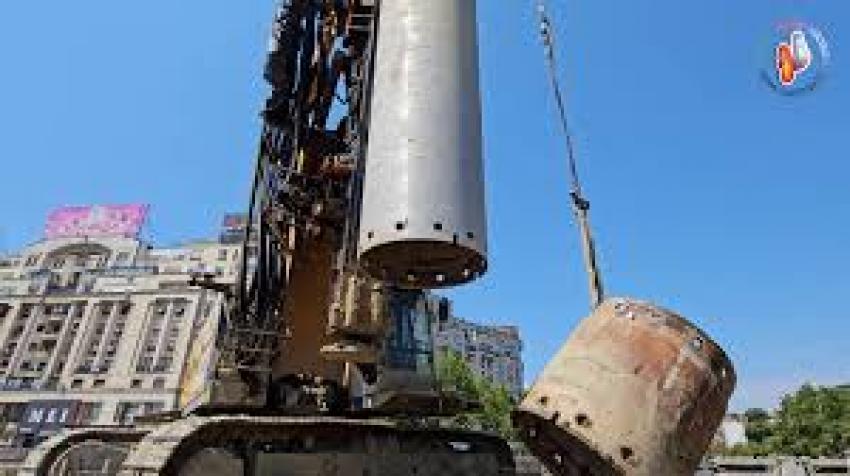 Șantierul din Piața Unirii pentru refacerea Planșeului Unirii, NU SE OPREȘTE!