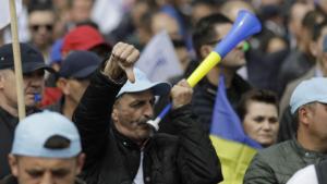 Protest al sindicaliștilor în București. Ei solicită reforme fiscale