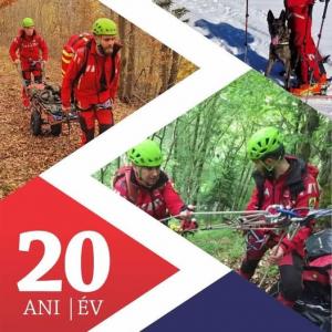P&eacute;ter Ferenc: Felicitări Salvamont Salvaspeo Mures  pentru cei 20 de ani de activitate dedicată