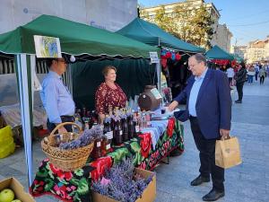 Gheorghe Flutur, la Târgul de Toamnă ”Produs în Bucovina”