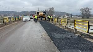 Podul de la Roznov este gata!