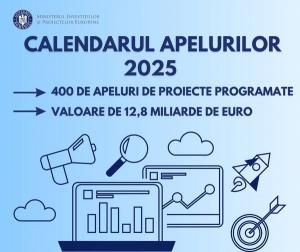 Peste 400 de apeluri de proiecte vor fi deschise &icirc;n acest an