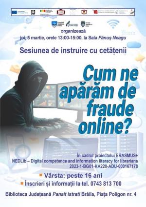 Cum ne apărăm de fraudele online