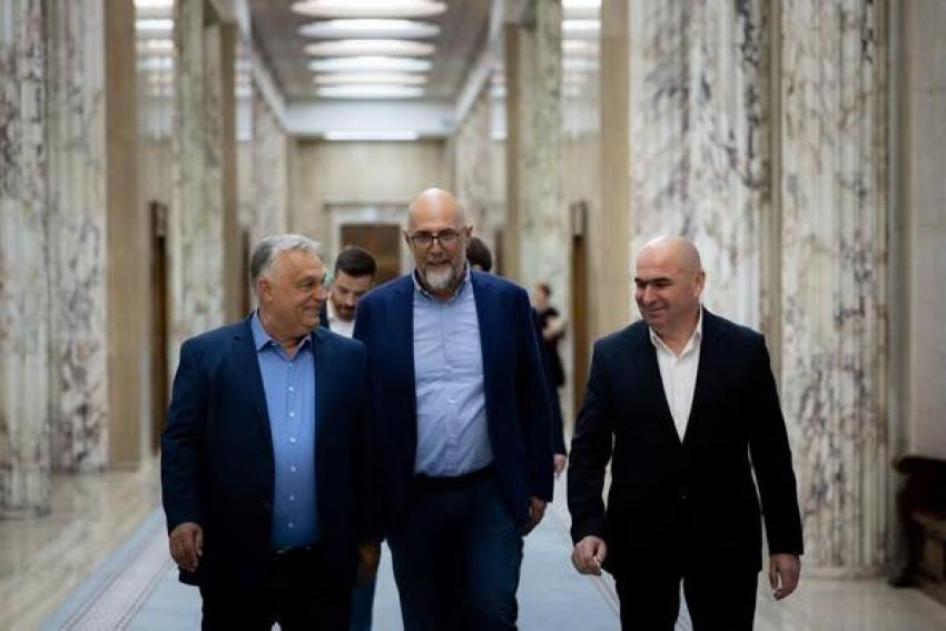 Ilie Bolojan s-a întâlnit cu Viktor Orbán