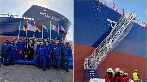 “Histria Narvi”, lansată la apă în Şantierul Naval Constanţa!